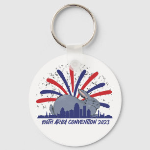 Porte-clés 100e porte - clé de la Convention ARBA BARNSC