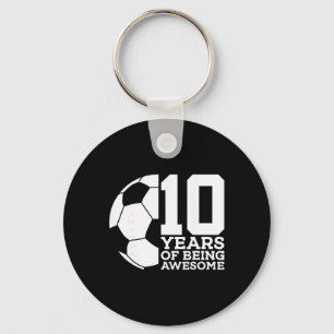Porte-clés 10 Ans de Foot Incroyable 10e Anniversaire _1 