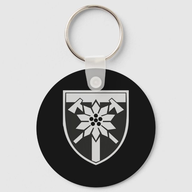 Porte-clés 128th Mountain Ault Brigade (ukraine) Ukrainian Mi (Recto)