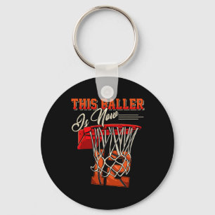 Porte-clés 12e anniversaire pour garçon Basketball 12 ans