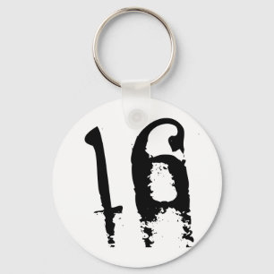 Porte-clés 16ème Anniversaire