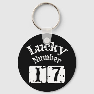 Porte-clés 17 - Lucky Numéro 17 Chuck