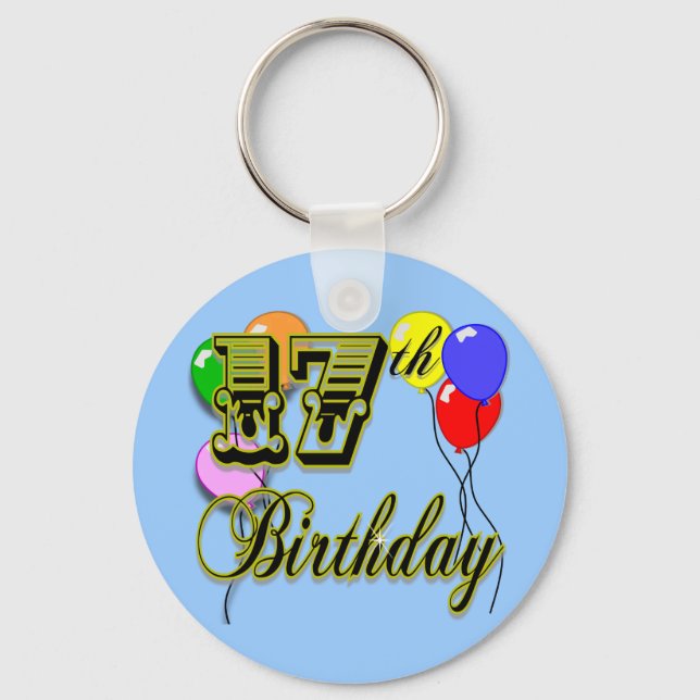 Porte-clés 17e anniversaire Marchandise (Recto)
