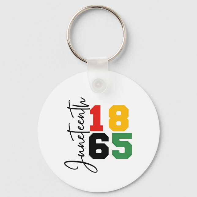 Porte-clés 1865 Le Véritable Jour de l'Indépendance (Recto)