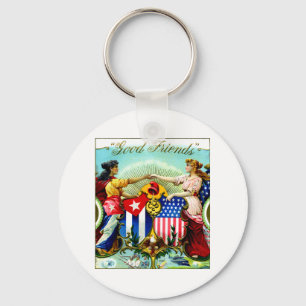 Porte-clés 1898 bons cigares d'amis