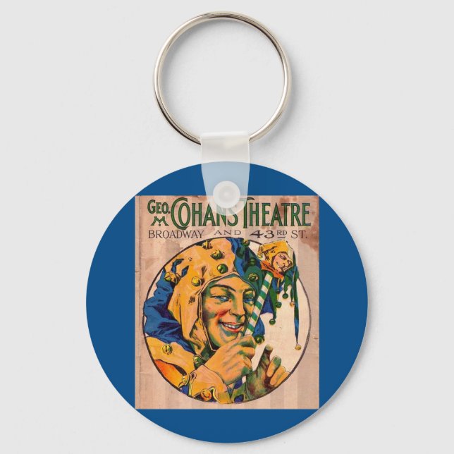 Porte-clés 1920 Cohan’s Theatre playbill cover (Recto)
