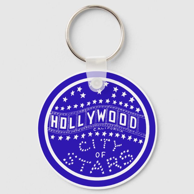 Porte-clés 1930 Hollywood Californie (Recto)