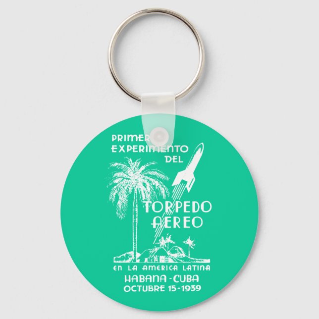 Porte-clés 1939 Cuba Rocket Mail (Recto)