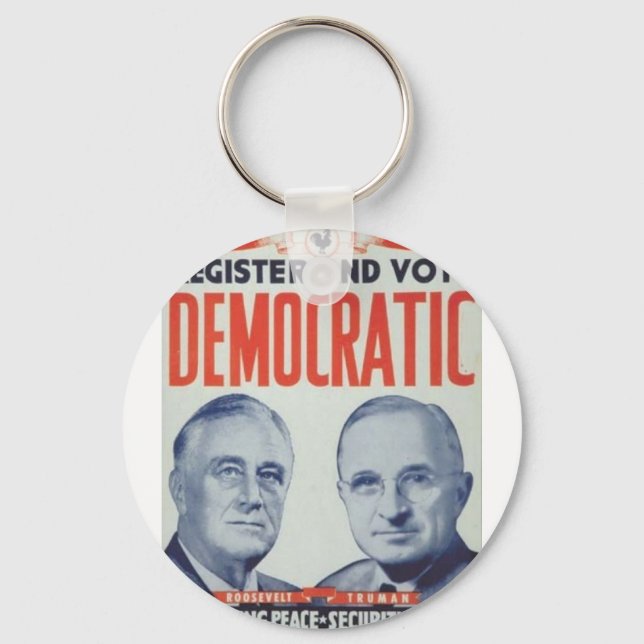 Porte-clés 1944 Roosevelt - Truman (Recto)