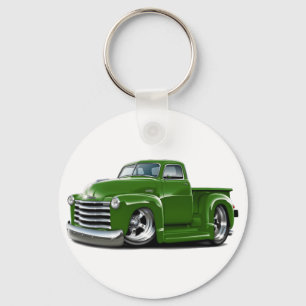 Porte-clés 1950-52 Chevy Green Truck