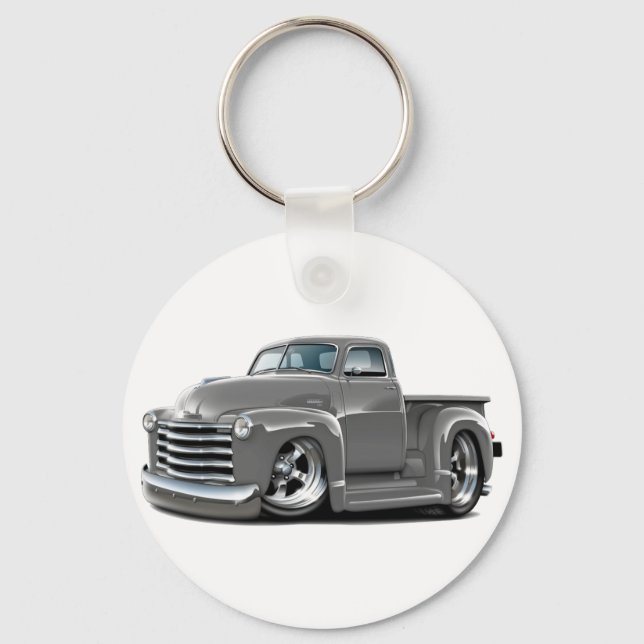 Porte-clés 1950-52 Chevy Grey Truck (Recto)