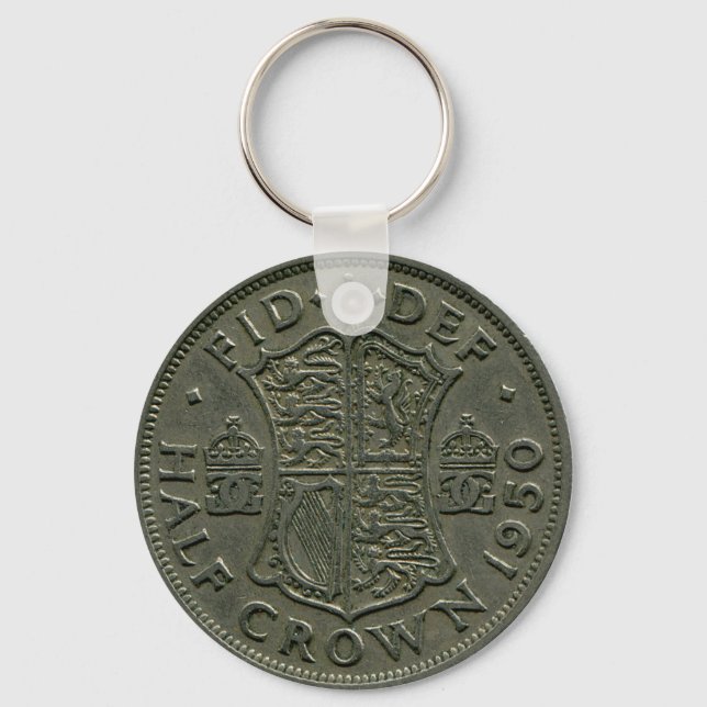 Porte-clés 1950 British Half Crown keychain (Recto)