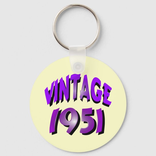 Porte-clés 1951 vintage (Recto)