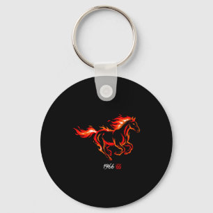 Porte-clés 1966 Année Cheval de Feu 60ème