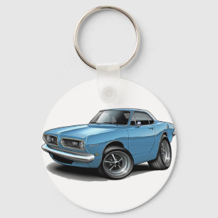 Porte-clés 1967-69 Barracuda Lt Blue Coupe