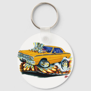 Porte-clés 1968-71 voiture d'orange de dard de Dodge