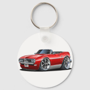 Porte-clés 1968 Firebird Red Convertible