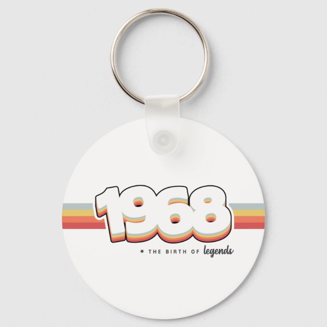Porte-clés 1968 La naissance des légendes Trucker Hat (Recto)