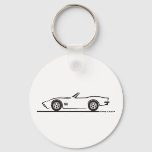 Porte-clés 1970-72 Corvette convertible
