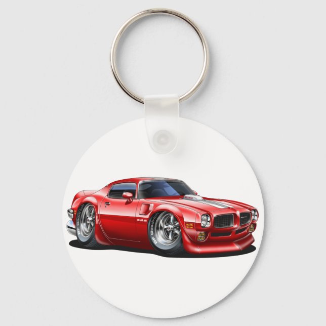 Porte-clés 1970/72 Transam Red Car (Recto)