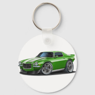 Porte-clés 1970-73 Camaro Grn/Wht Car