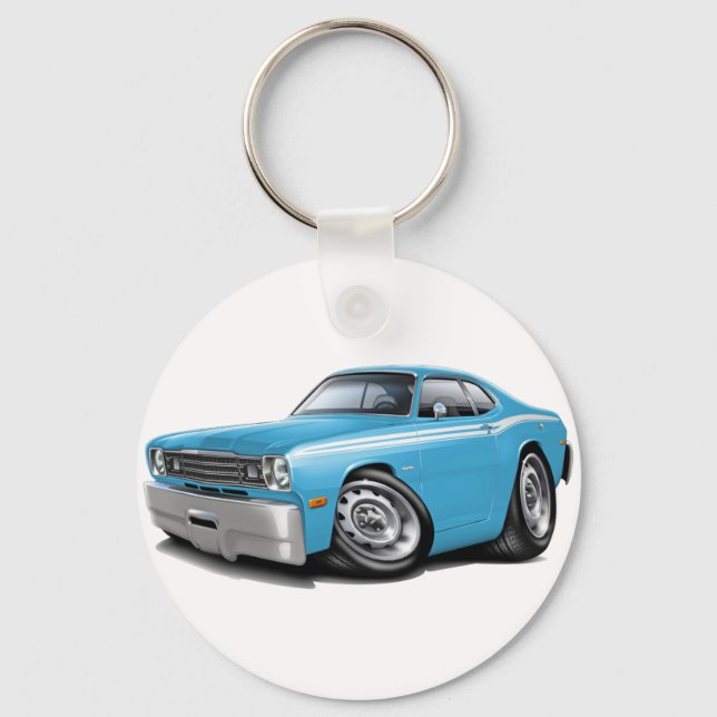 Porte-clés 1970-74 Duster Lt Blue-White (Recto)