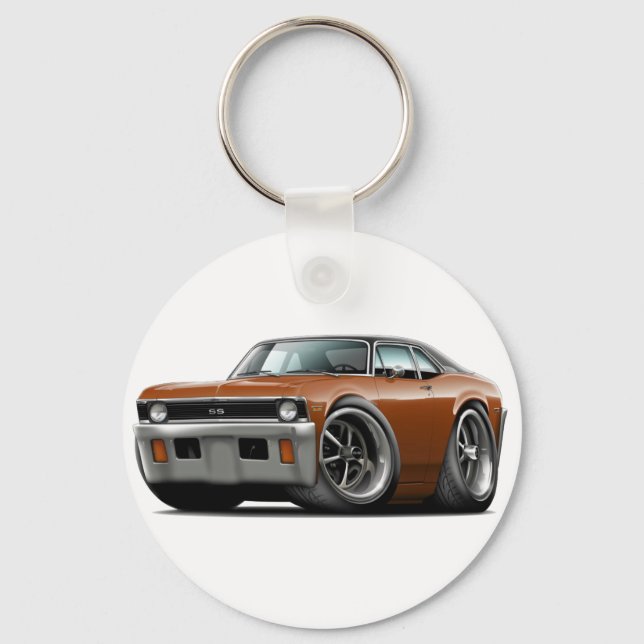 Porte-clés 1971-1972 Nova Brown-Noir (Recto)