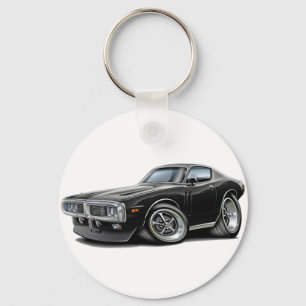 Porte-clés 1973-74 Chargeur Black Car