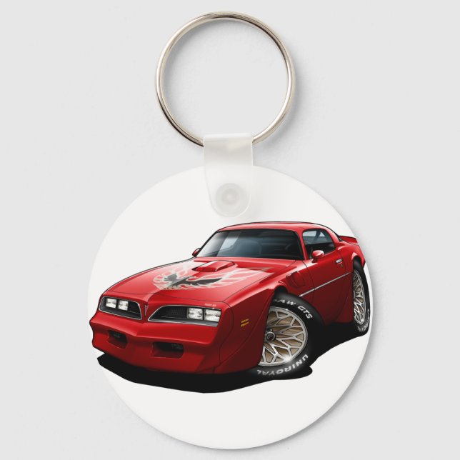Porte-clés 1977-78 Trans Am Red (Recto)