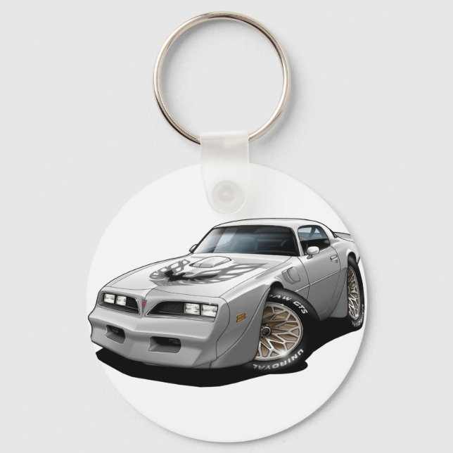 Porte-clés 1977-78 Trans Am White (Recto)
