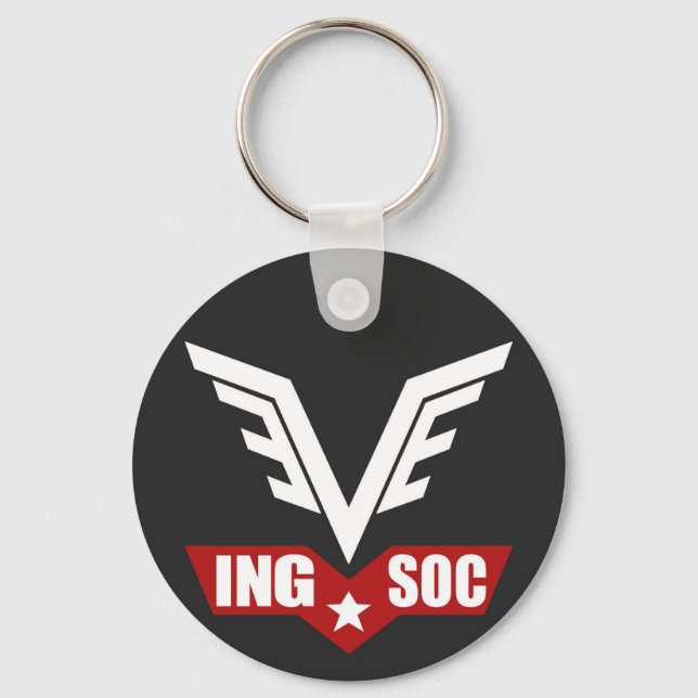 Porte-clés 1984 INGSOC Party Logo Key Ring (Recto)