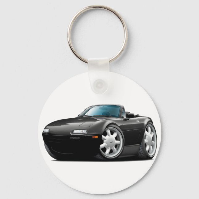 Porte-clés 1990-98 Miata Black Car (Recto)