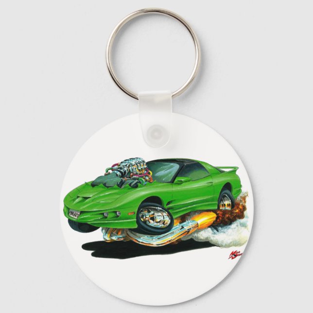 Porte-clés 1993-97 Trans Am Green Car (Recto)