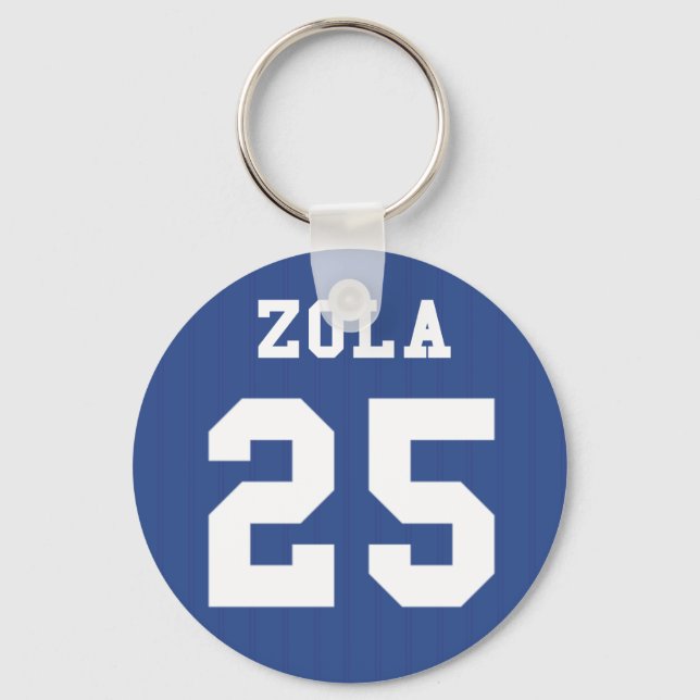 Porte-clés 1995-97 Chelsea Home Keyring - ZOLA 25 (Recto)