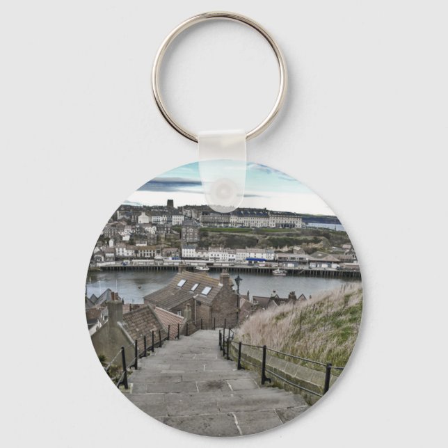 Porte-clés 199 Étapes Whitby (Recto)