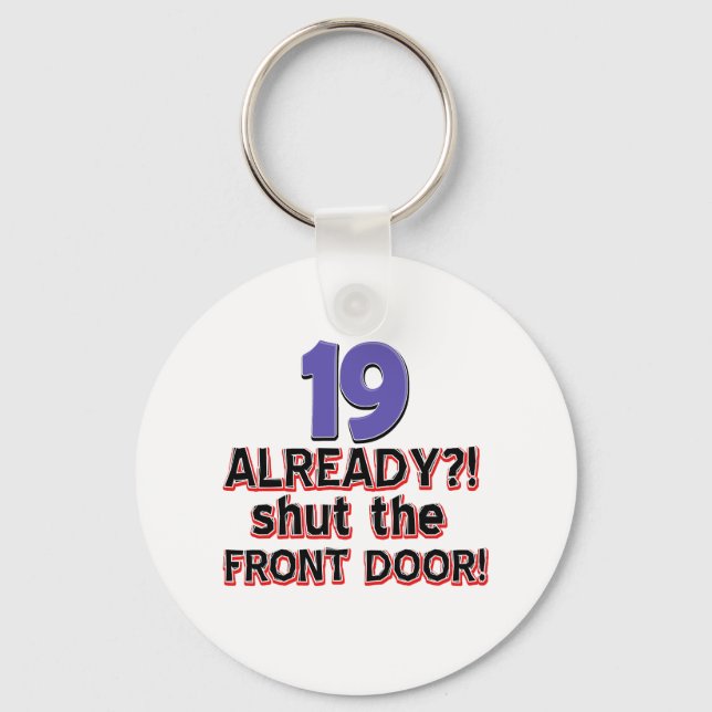 Porte-clés 19e anniversaire (Recto)