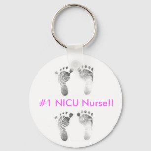 Porte-clés #1 NICU Nurse