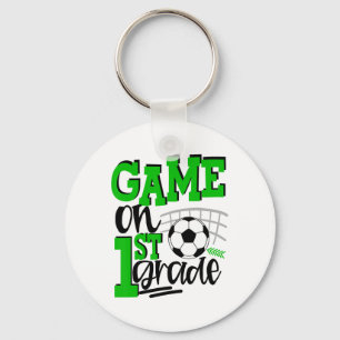 Porte-clés 1ère Année Football Premier Jour De L'École Ck À L