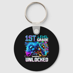 Porte-clés 1ère classe Gamer Garçons de 1ère année Enfants Pr