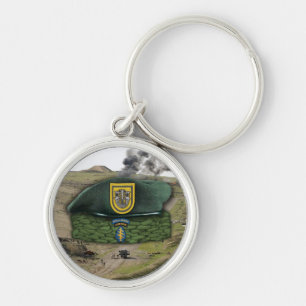 Porte-clés 1re forces spéciales  bérets anciens combattants P