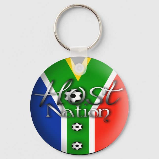 Porte-clés 2010 Football host nation gifts & souvenirs (Recto)
