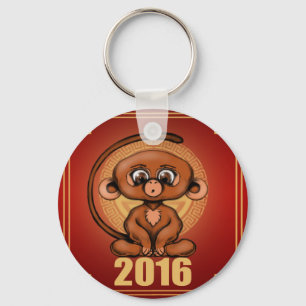 Porte-clés 2016 ans mignon du singe