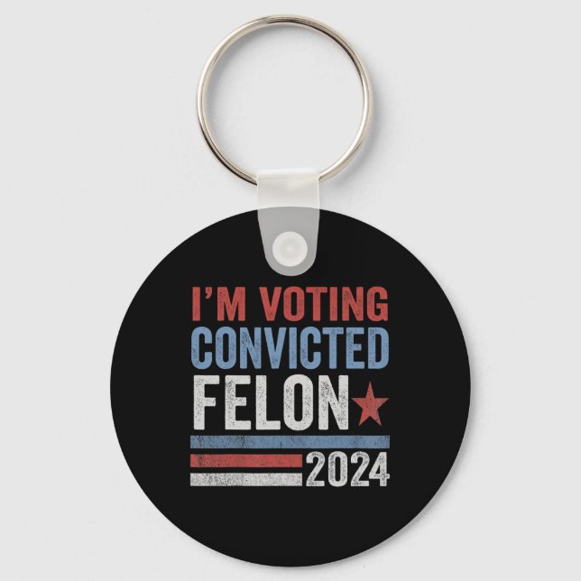 Porte-clés 2024 Condamné Felon30 (Recto)