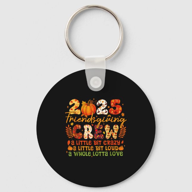 Porte-clés 2025-friendsgiving-crew-matching-funny-thanksgivin (Recto)