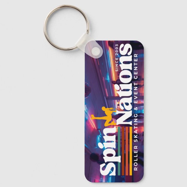 Porte-clés 2025 RETRO Spinnations Keychain (Recto)