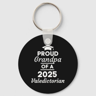 Porte-clés 2025 Valedictorian Grandpa 2025 Graduation College
