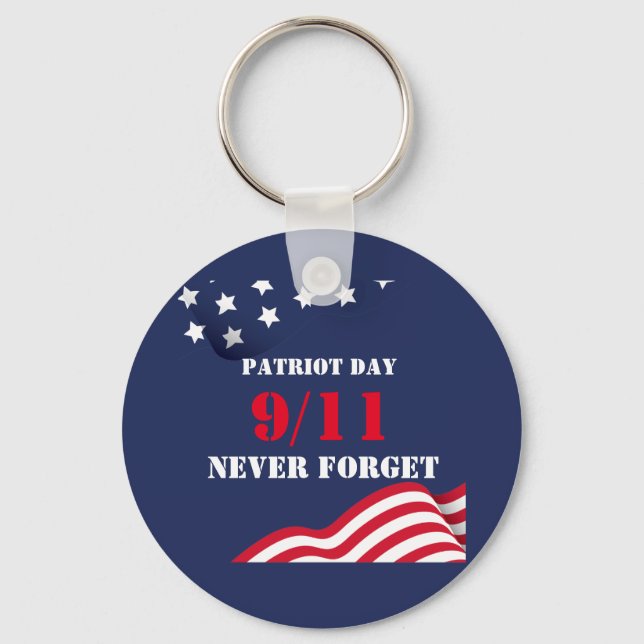 Porte-clés 20 e anniversaire 9/11 Neve Forget T-Shirt (Recto)