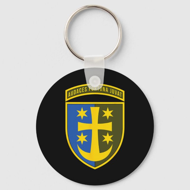 Porte-clés 21e corps d'armée (Ukraine) Militaire ukrainien  (Recto)