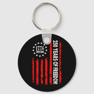 Porte-clés 250 Ans USA 1776-2026 250e Anniversaire Amérique 4