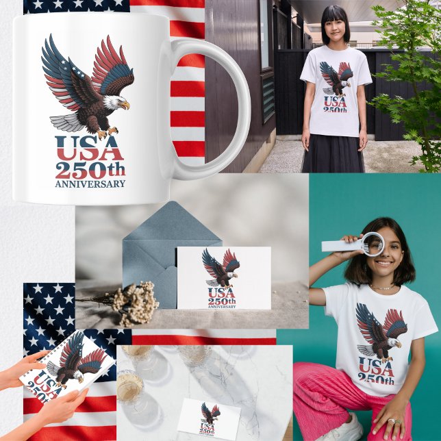 Porte-clés 250e anniversaire des États-Unis (Créateur téléchargé)